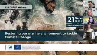 EUROPARC Webinar - Restoring our marine environment to tackle climate change