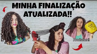 FINALIZAÇÃO para CABELOS CACHEADOS DEFINIÇÃO com VOLUME ( dicas boas, produtos e passo a passo)✨