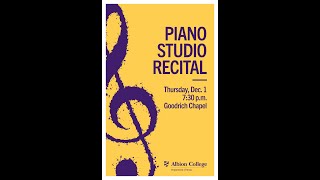 Piano Studio Recital