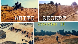 Andamos numa pista de motocross no White Desert. Freeride 2. VLOG.