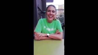 Lauren Bardebes from Flixbus at TechStartup Jobs Fair Paris June 2016