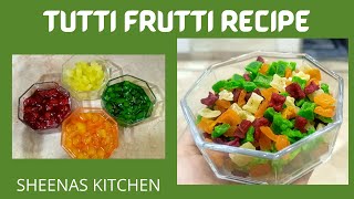 Watermelon Tutti Frutti Recipe / Short Video / Sheenas Kitchen