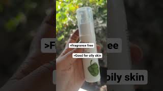 Plum green tea oil free moisturizer oilyskin #shorts #youtubeshorts #ytshorts #skincare #viral #acne