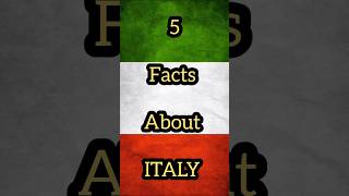 5 Facts About Italy 🇮🇹|#shorts #facts