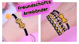 DIY-IDEEN FÜR SCHWARZE FREUNDSCHAFTSARMBÄNDER #armband