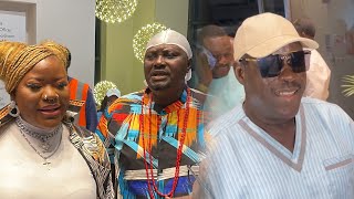 SEE HOW OGOGO , ANTAR LANIYAN & DAUGHTER ARRIVE AT QUEEN LATEEFAH MOVIE PREMIER