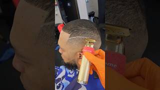 HOW TO DO A HARD PART DESIGN HAIRCUT 🔥💈#shorts #youtubeshorts #youtube #barber #viral #trending