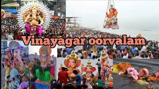 விநாயகர் சிலைகள் ஊர்வலம்  🙏 Vinayagar Oorvalam 2023 Marina beach Chennai💥 Ganesh Idols