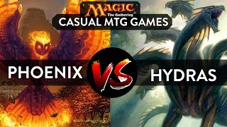 CASUAL MTG GAMEPLAY: HYDRA DECK VS PHOENIX DECK