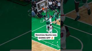 Neemias Queta WENT OFF against the Warriors