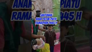 Santunan Anak Yatim-Piatu, 25 Ramadhan 1445 H, bertepatan dengan tanggal 5 April 2024.