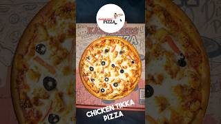 Chicken Tikka Pizza Review Kababjees #pizza #kababjees #foodpanda