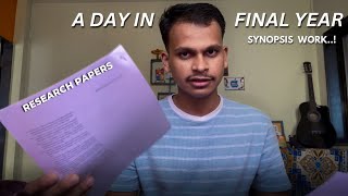 DAY IN FINAL YEAR PHYSIOTHERAPY | Synopsis work | physio by heart