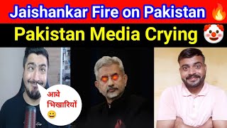 Pakistan Media Crying Jaishankar ko nikalo Pakistan se | Pakistan Media reaction on India