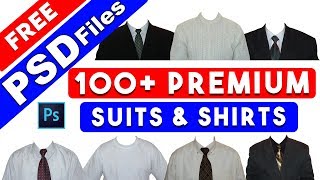 100+ Premium Suits And Shirts PSD Templates Collection Free Download