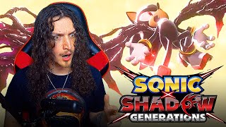 SHADOW HAS WINGS?! - SONIC x SHADOW: Generations - Trailer REACTION! (Summer Game Fest 2024)