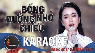 (KARAOKE - BEAT GỐC) Bóng Nhỏ Đường Chiều - Như Ý (Quán Quân Solo Cùng Bolero 2018)