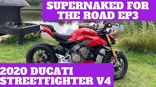 2020 DUCATI STREETFIGHTER V4 | First Impression Review | Super Naked For The Road EP3