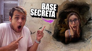 DESCUBRIMOS UNA BASE SECRETA EN LA NUEVA CASA!!