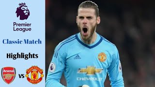 Arsenal vs Manchester United 1-3 | Premier League 2017/2018 | Highlights | Classic Match