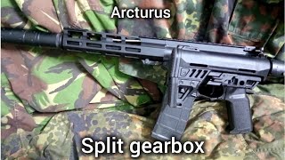 Arcturus, split gearbox