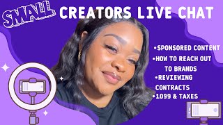 Small Creators Live Chat Pt. 1