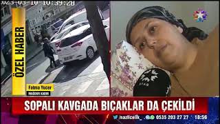 Adliye çıkışı, eski eş yol kesti bıçakladı ...