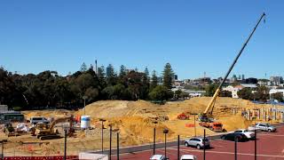 Inner City College (planning name) - Time-lapse - December 2018