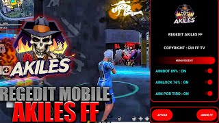 NOVO APK REGEDIT VIP COM AIMBOT 89% + AIMLOCK 76 % e AUTO HEADSHOT !! FREE FIRE 1.69X