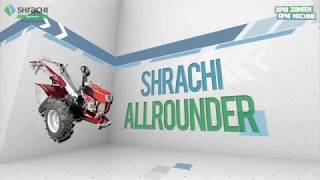 Shrachi AllRounder Power Tiller Dryland Blades Operation