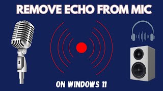 How to Fix Echo in Microphone Problem | Windows 11 or 10