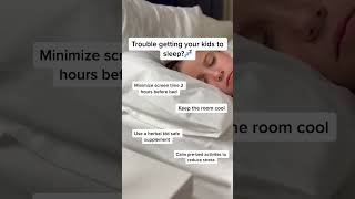 Trouble getting you kids to sleep?