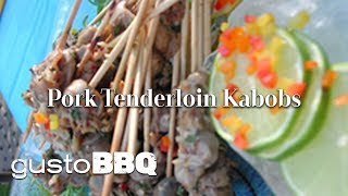 BBQ Pork Tenderloin Kebabs