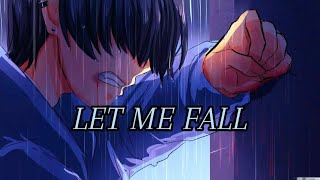 Slowed - Let Me Fall (Kado & Powfu) - (Lyrics)