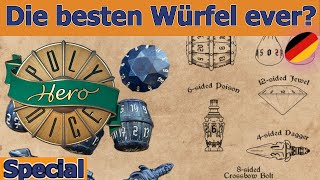 Cyrils Brettspiele special - PolyHero Dice - Augen auf!