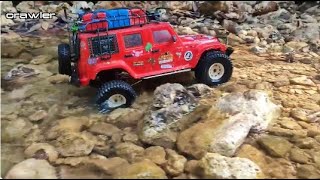 Rubicon Offroad adventure river,rc muding ,rc car offroad extreme fwd