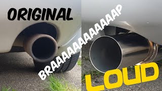 mk1 mx5 miata na eunos chinese jdm style exhaust fitted very loud Ep.19