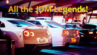 Insane JDM Cruise and shoot! R34, MK4&5 Supra, NSX, FD Rx7, EVO 4&5!