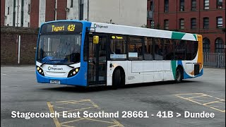 Stagecoach 28661 Scania K230UB E300 SP62BVZ - Nice ZF!