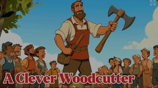 A clever Woodcutter || Learn English through story || Learn English || bedtime story for kid's