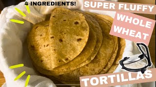 How to make homemade fresh milled tortillas | Soft and fluffy