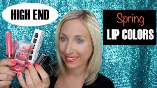 (HIGH END) Spring Lip Colors | SWATCHES