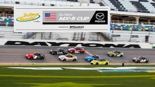 2021 Mazda MX-5 cup Daytona Final laps