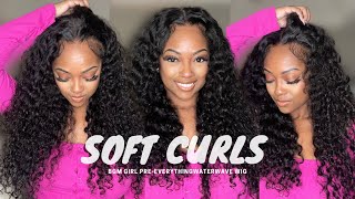 Simple & Detailed Glueless Water Wave wig instill | Pre-everything wig ft. BGM Girl Hair