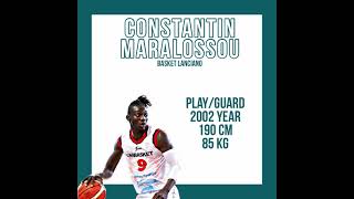 Constantin Maralossou highlights