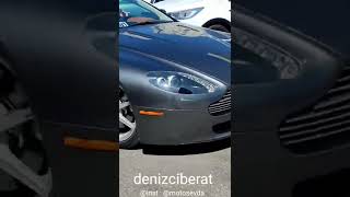 #shorts Aston Martin, Aston martine vantage exhaust sound, Aston Martin v12 exhaust sound