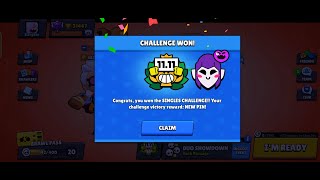 Winning Single Challenge Pin | Brawl Stars #Shorts