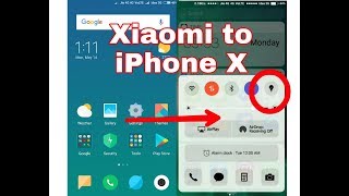 MAKE ANY XIAOMI PHONE LOOK EXACTLY LIKE iPhone X | iPhone X/8/7 Theme MIUI 8 | Xiaomi Redmi Tricks