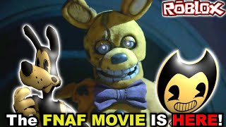 BENDY & BORIS WATCH THE FNAF MOVIE! (BATIM Roblox | FNaF Movie)