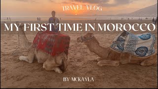 First Time In Morocco ! | I Rode A Camel On The Beach | Agadir Morocco | Travel Vlog